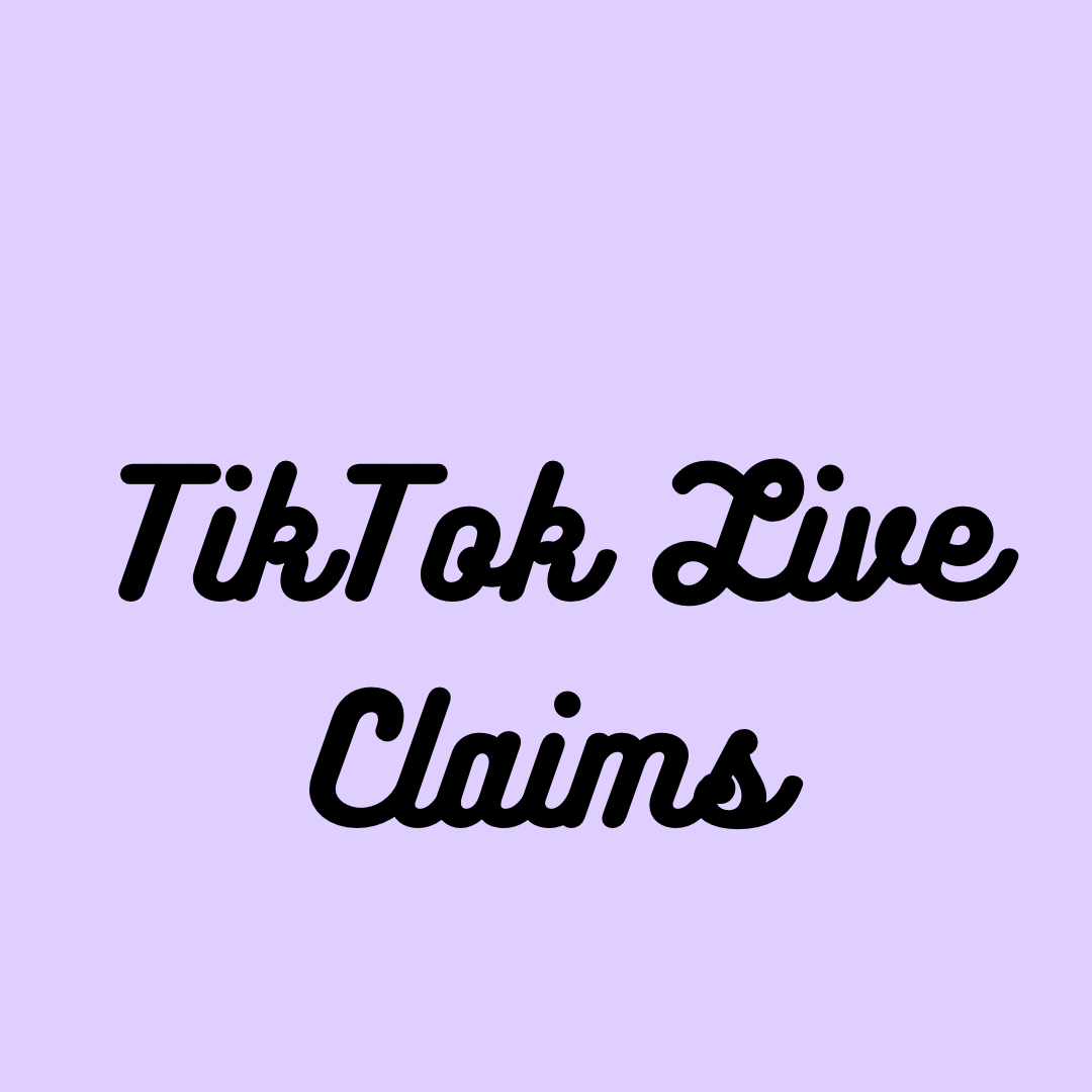 TikTok Live Claims