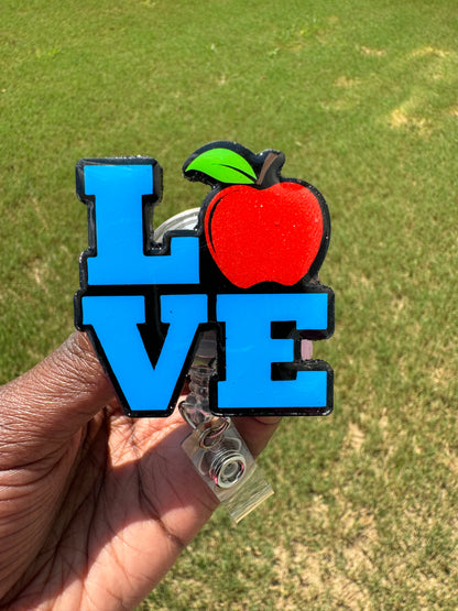 Love Apple Badge Reel